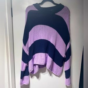 Stripe sweater